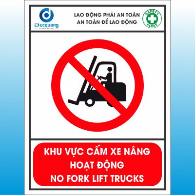 Biển báo cấm xem nâng