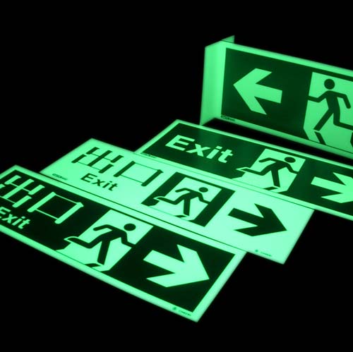 Bảng Mica Exit lối thoát